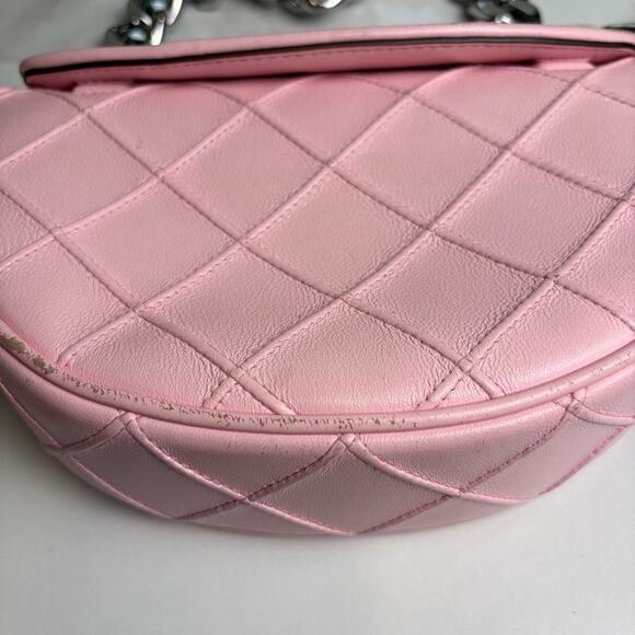 Tory Burch mini Fleming Soft Grain Crescent shoulder bag - Picture 10 of 16